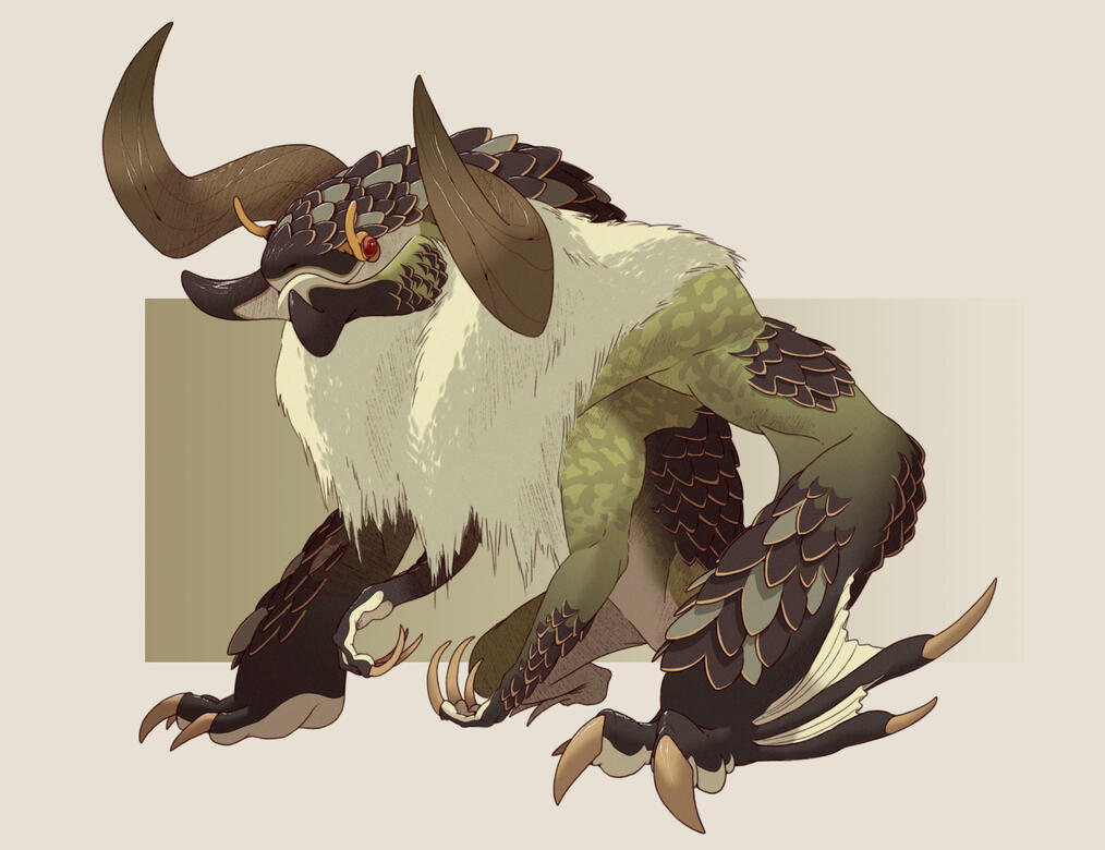 Loose shading creature